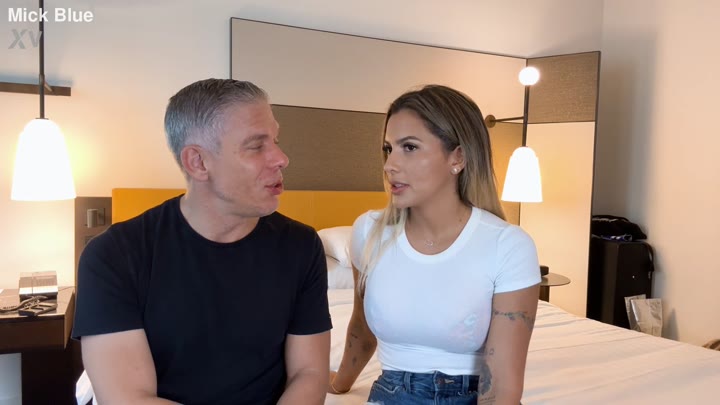 Keniamusicr - Big Titty Latina Worships Uncut Cock ft Mick Blue.mp4