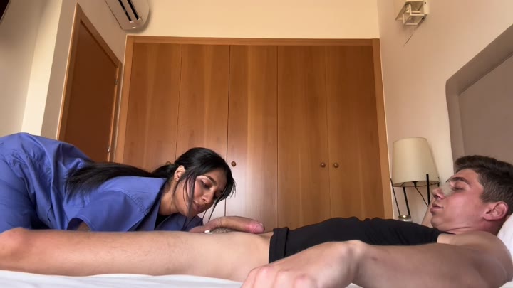 Yasmina Khan - Big Titty Nurse Lets Her Patient Cum Inside Her In The Hospital.mp4