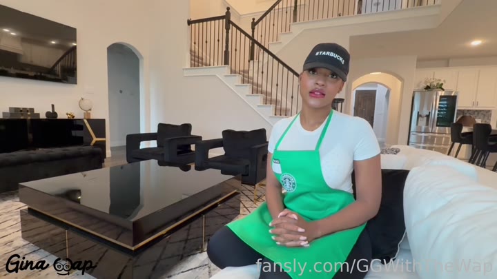 Gina Wap - Roleplay Barista Girl Cheats On BF While He's At Work.mp4