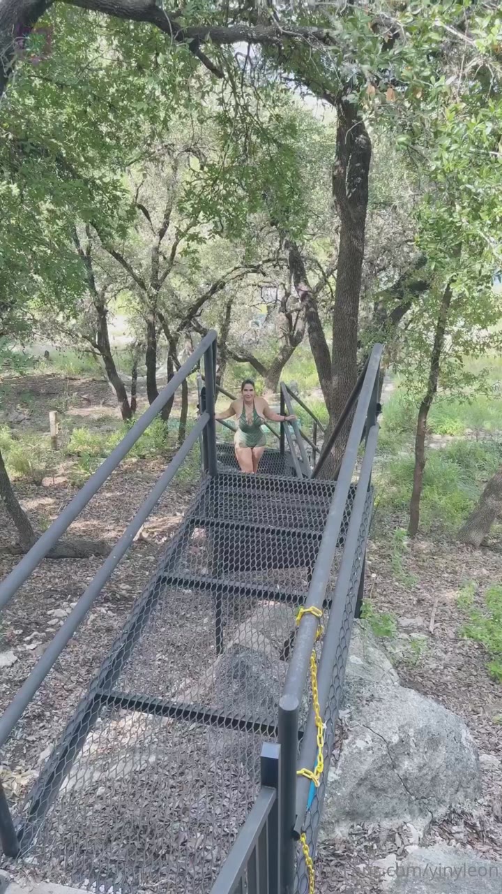 Yiny Leon - Outdoor Fuck And Creampie In Pussy POV.mp4