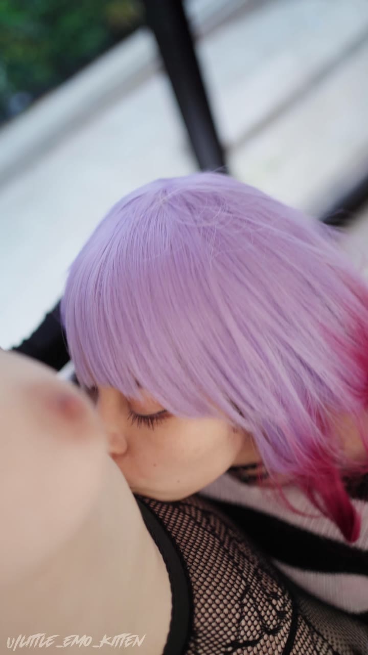Little Emo Kitten - First Time Lesbian Scene.mp4